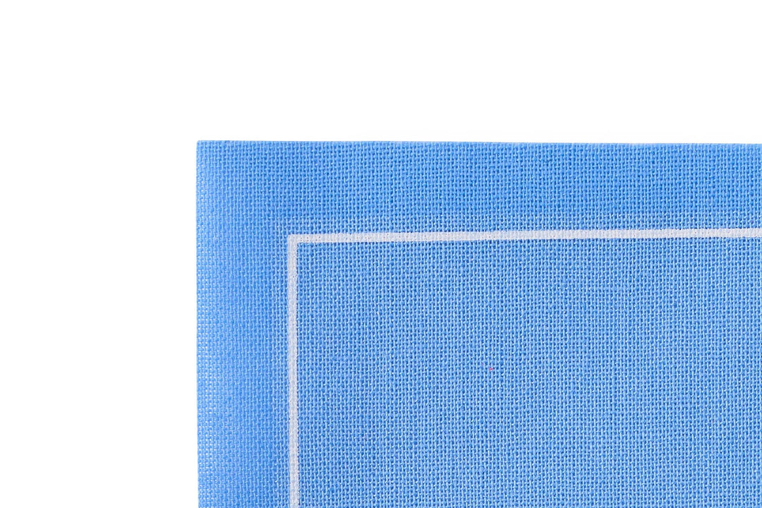 Cotton Cocktail Napkin Roll: Summer Dreaming -White “Cheers" Table Theory (Formerly Toasting with Tara) 