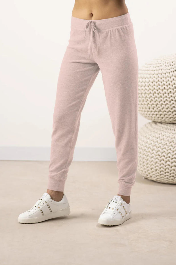 Cozy Banded Joggers Sleepwear & Loungewear Aspen Dreams Rosewater XSmall 