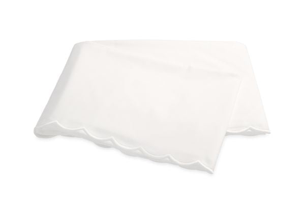 Dakota Flat Sheet Bedding Style Matouk Bone Full/Queen 