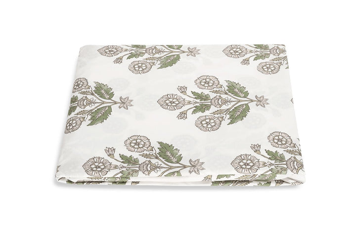 Dalila Fitted Sheet Bedding Style Matouk Pebble King 