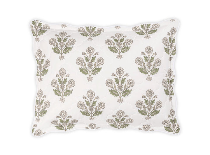 Dalila Quilted Sham Bedding Style Matouk Pebble Quilted Standard 