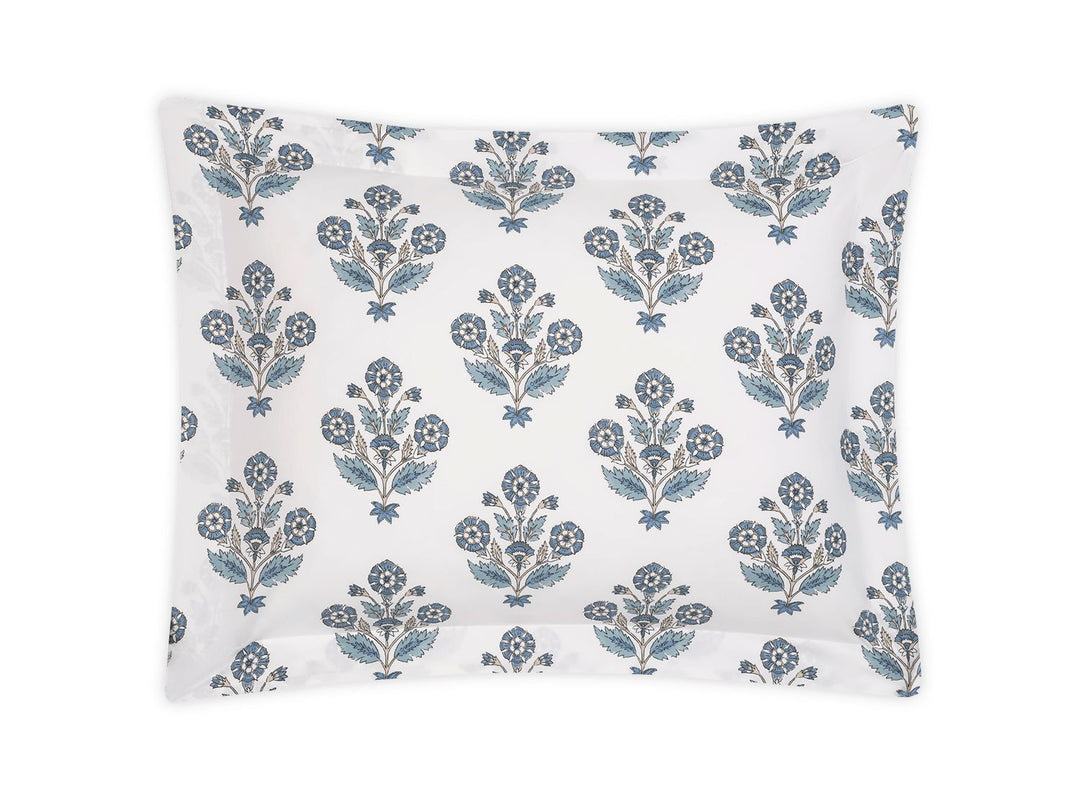 Dalila Sham Bedding Style Matouk Mineral Blue Standard 