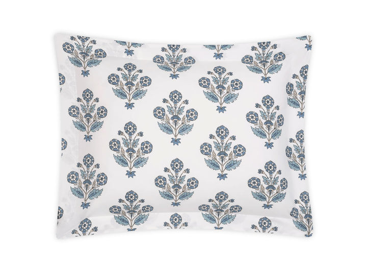 Dalila Sham Bedding Style Matouk Mineral Blue Standard 