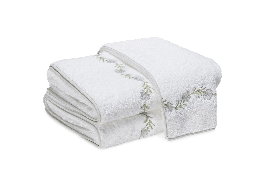 Daphne Bath Towel Bath Linens Matouk Sterling Bath Sheet 36x75 