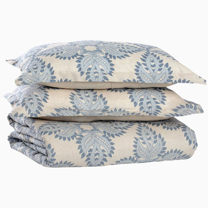 Dasati Duvet Set Bedding Style John Robshaw Full/Queen Blue 