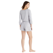 Dream 3/4 Sleeve Boat Neck Top and Short Set Sleepwear & Loungewear Softies 