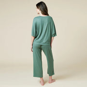 Dream Relaxed V-neck with Capri Lounge Set Loungewear Softies 