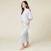 Dream Relaxed V-neck with Capri Lounge Set Loungewear Softies 