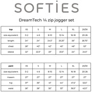 Dream Tech 1/4 Zip Jogger Set Loungewear Softies 