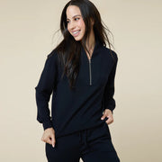 Dream Tech 1/4 Zip Jogger Set Loungewear Softies X-Small Black 