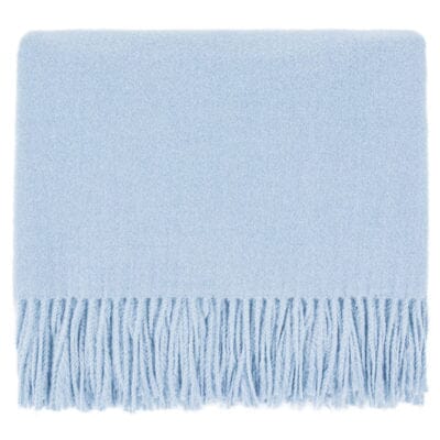 Edinburgh Throw Throw Bedford Collections Powder Blue 