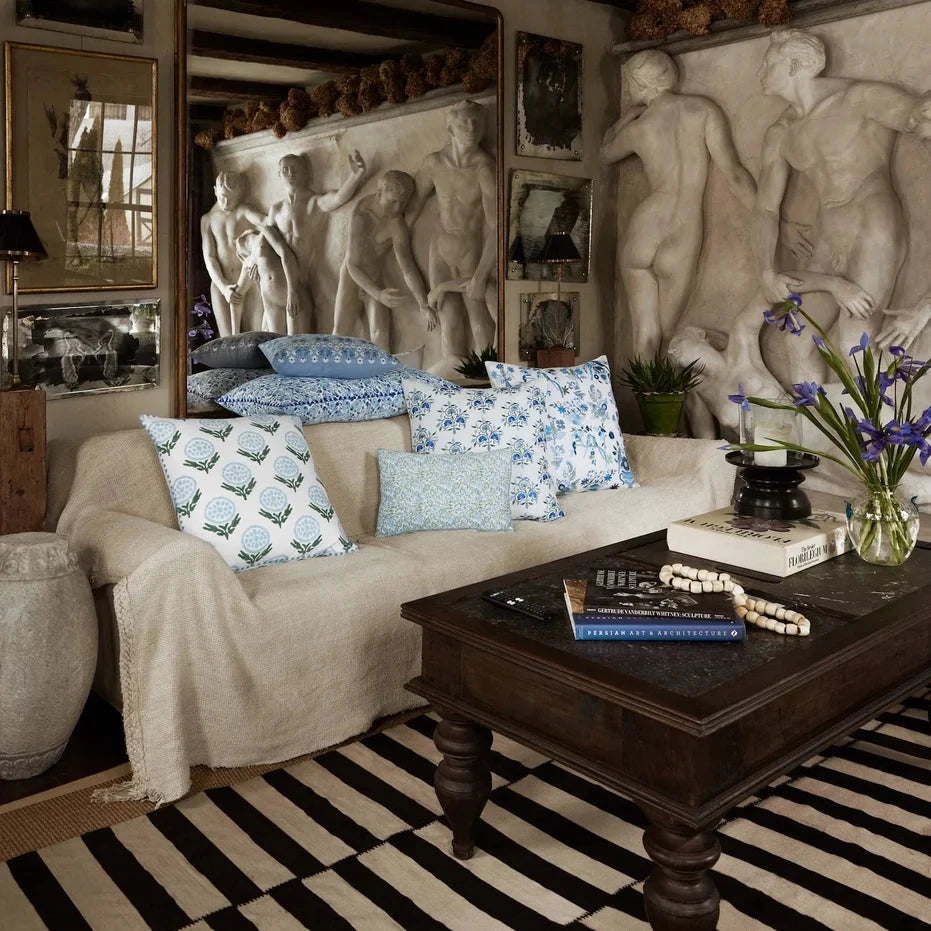 Ekisha Pillow + Insert Bedding Style John Robshaw 