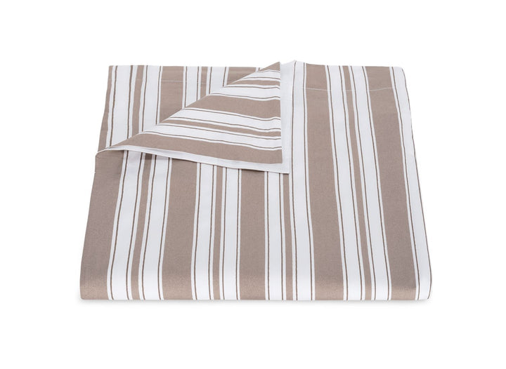 Elio Duvet Cover Bedding Style Matouk Mocha Full/Queen 