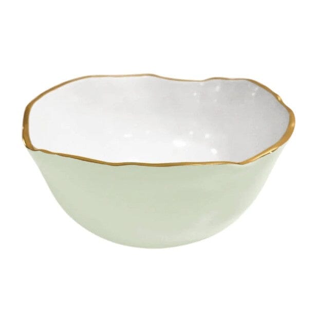 ENCANTO Osaka Large Bowl (Pistachio and White) Kitchenware Beatriz Ball 