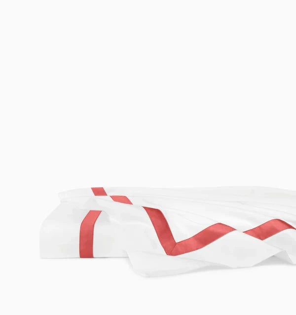 Estate Flat Sheet Bedding Style Sferra Persimmon Twin 