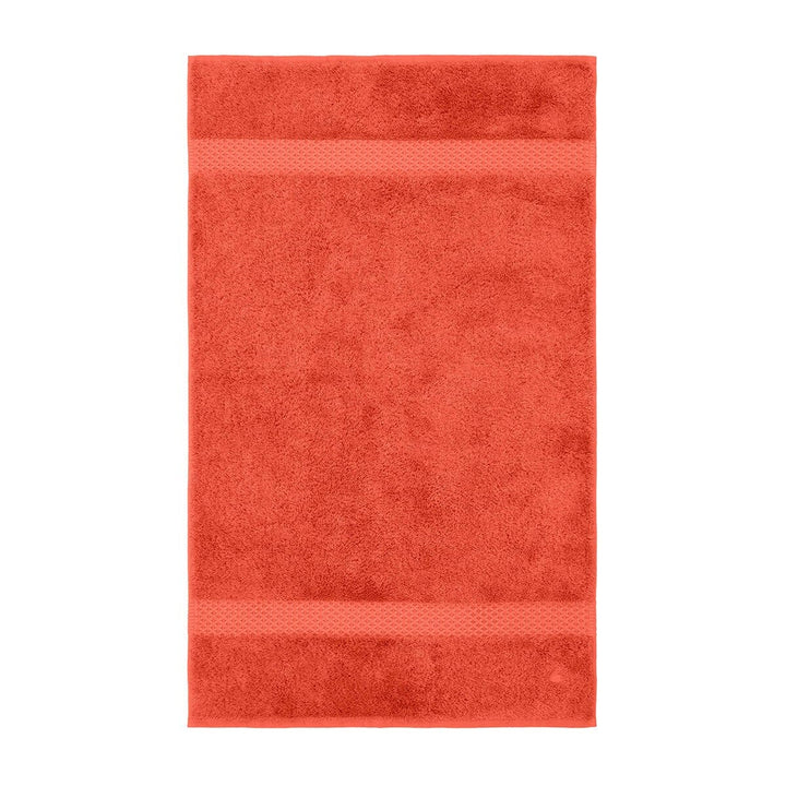 Etoile Hand Towel - set of 2 Bath Linens Yves Delorme Corallin 