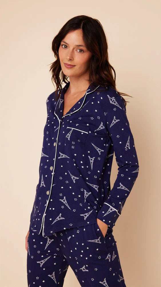 Etoile Pima Knit Pajamas Sleepwear Cats Pajamas 