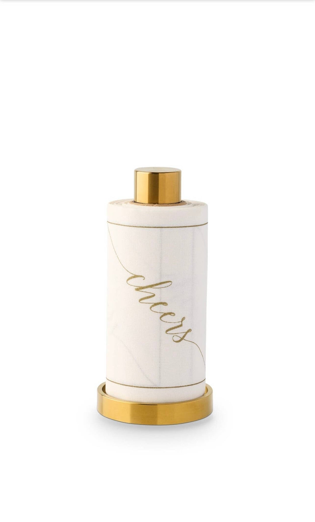 Exclusive Cocktail Napkin Stand in Gold Table Theory (Formerly Toasting with Tara) 