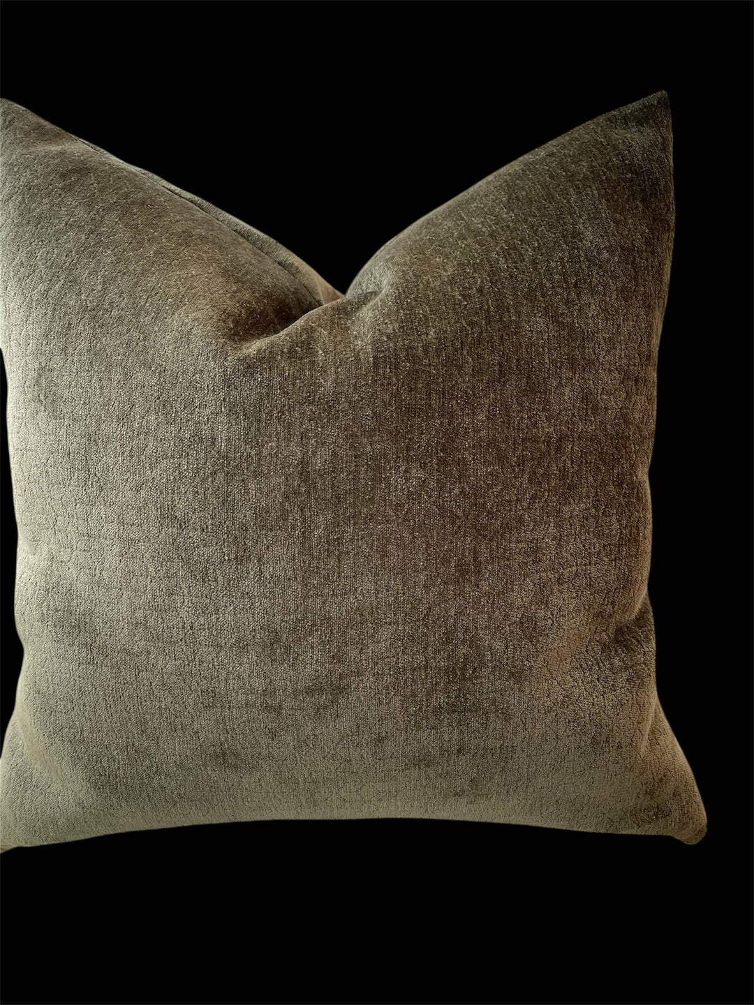 Felicity Solid Throw Pillow (22 inch) with Feather Insert Dahlia & Grace pillows 