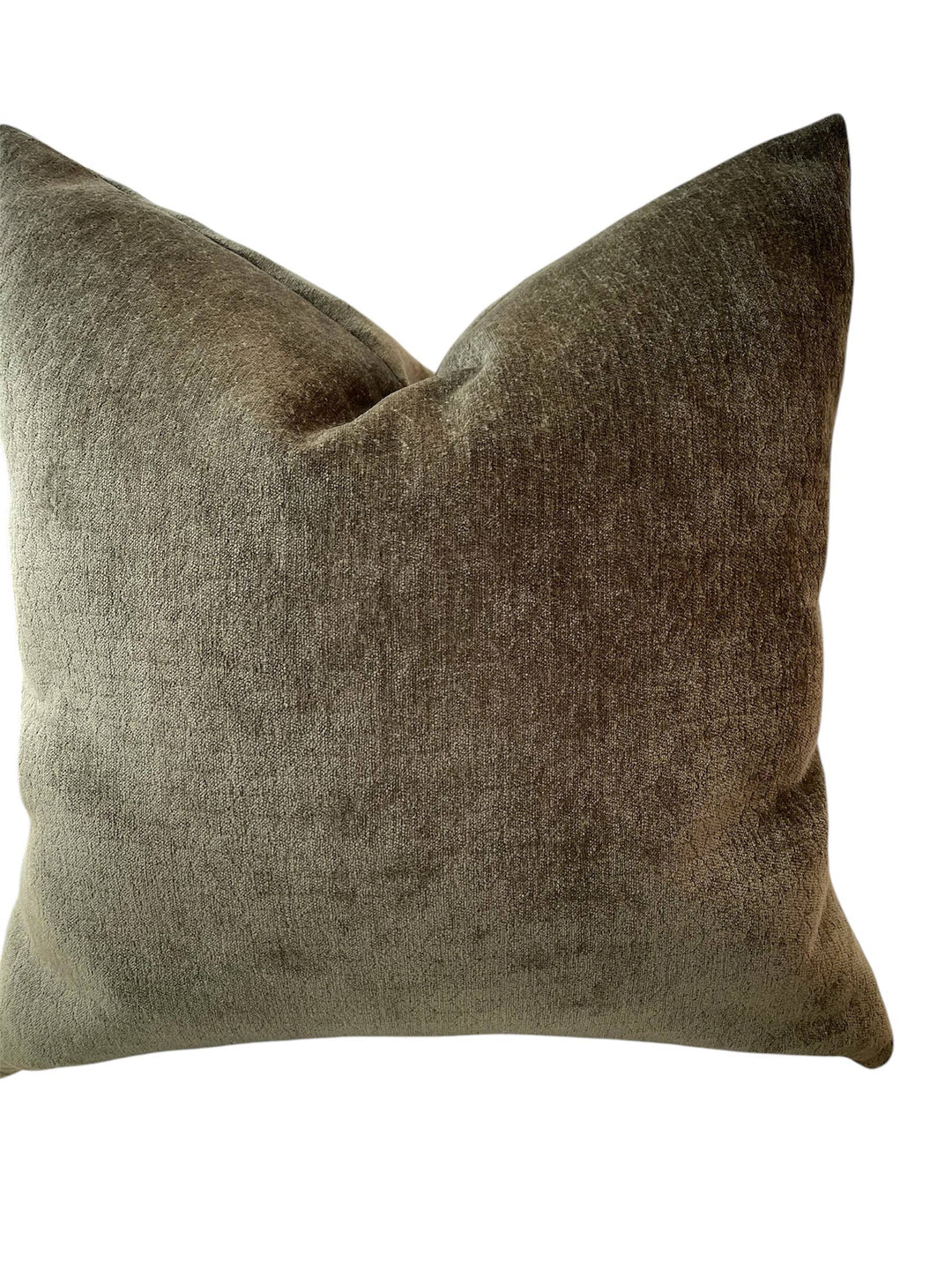 Felicity Solid Throw Pillow (22 inch) with Feather Insert Dahlia & Grace pillows 