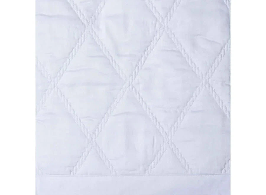 Filicudi Coverlet Bedding Signoria White Full/Queen 