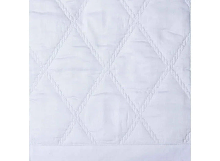 Filicudi Coverlet Bedding Signoria White Full/Queen 