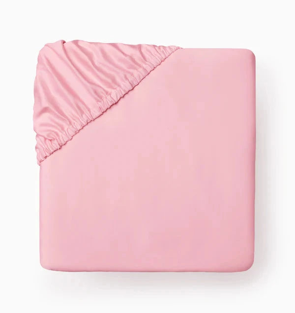 Fiona Twin Fitted Sheet Bedding Style Sferra Carnation 