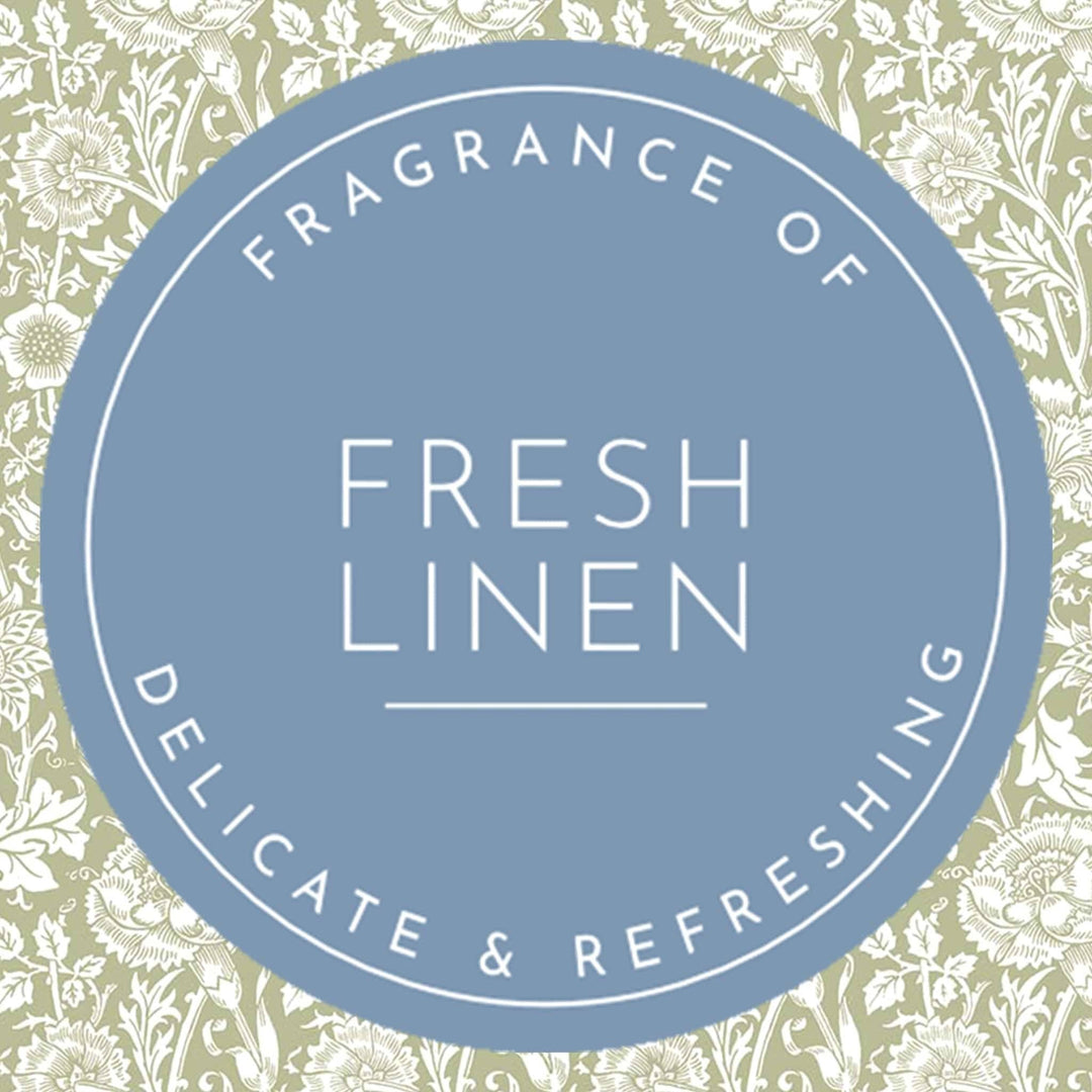 FRESH LINEN SCENTED Drawer Liners in SAGE GREEN William Morris Design The Master Herbalist 