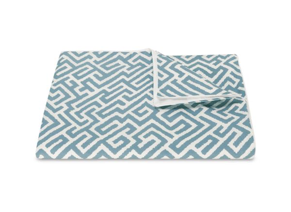 Gabriel Duvet Cover Bedding Style Matouk Stony Blue Twin 