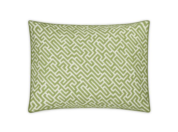 Gabriel Quilted Sham Bedding Style Matouk Grass Quilted Boudoir 