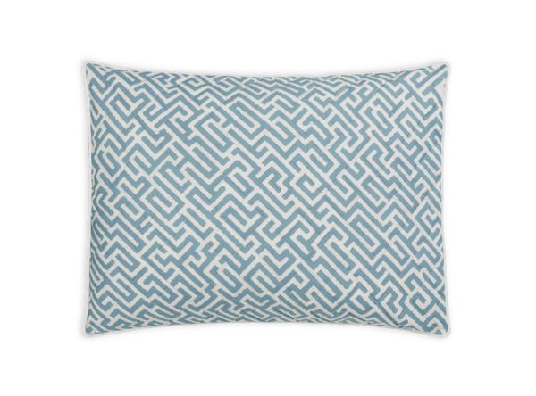 Gabriel Quilted Sham Bedding Style Matouk Stony Blue Quilted Boudoir 