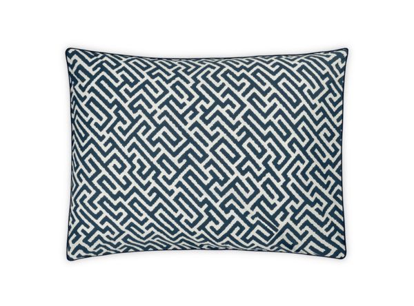 Gabriel Sham Bedding Style Matouk Indigo Boudoir 