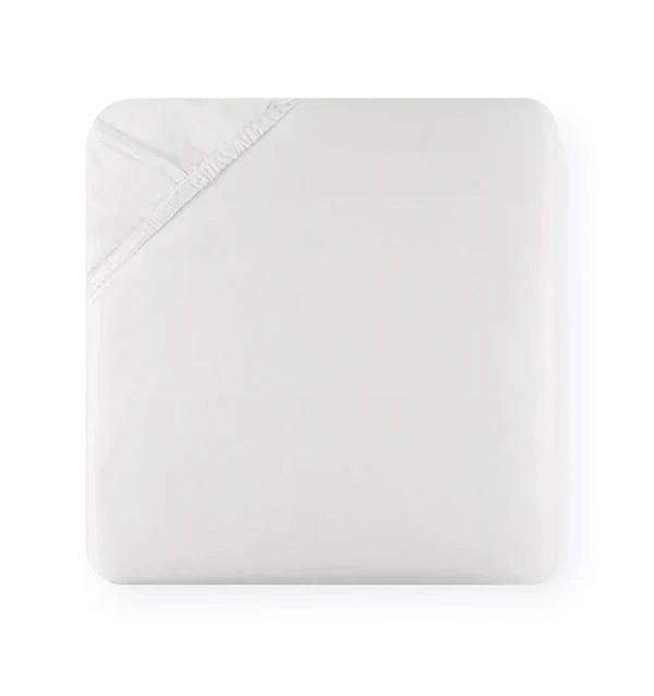 Giotto Fitted Sheet Bedding Style Sferra IVORY Twin 