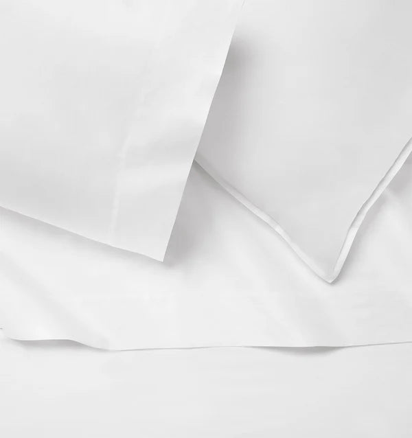 Giza 45 Corto Sateen King Flat Sheet Bedding - Duvet Covers Sferra 