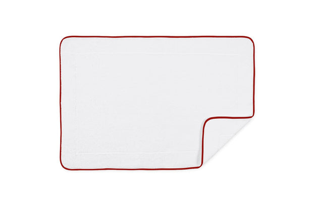 Giza Tub Mat Bath Linens Matouk Scarlet 