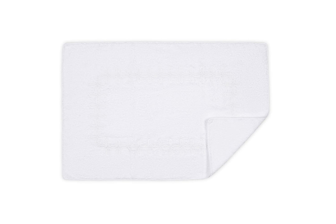 Gordian Knot Tub Mat Bath Linens Matouk White 
