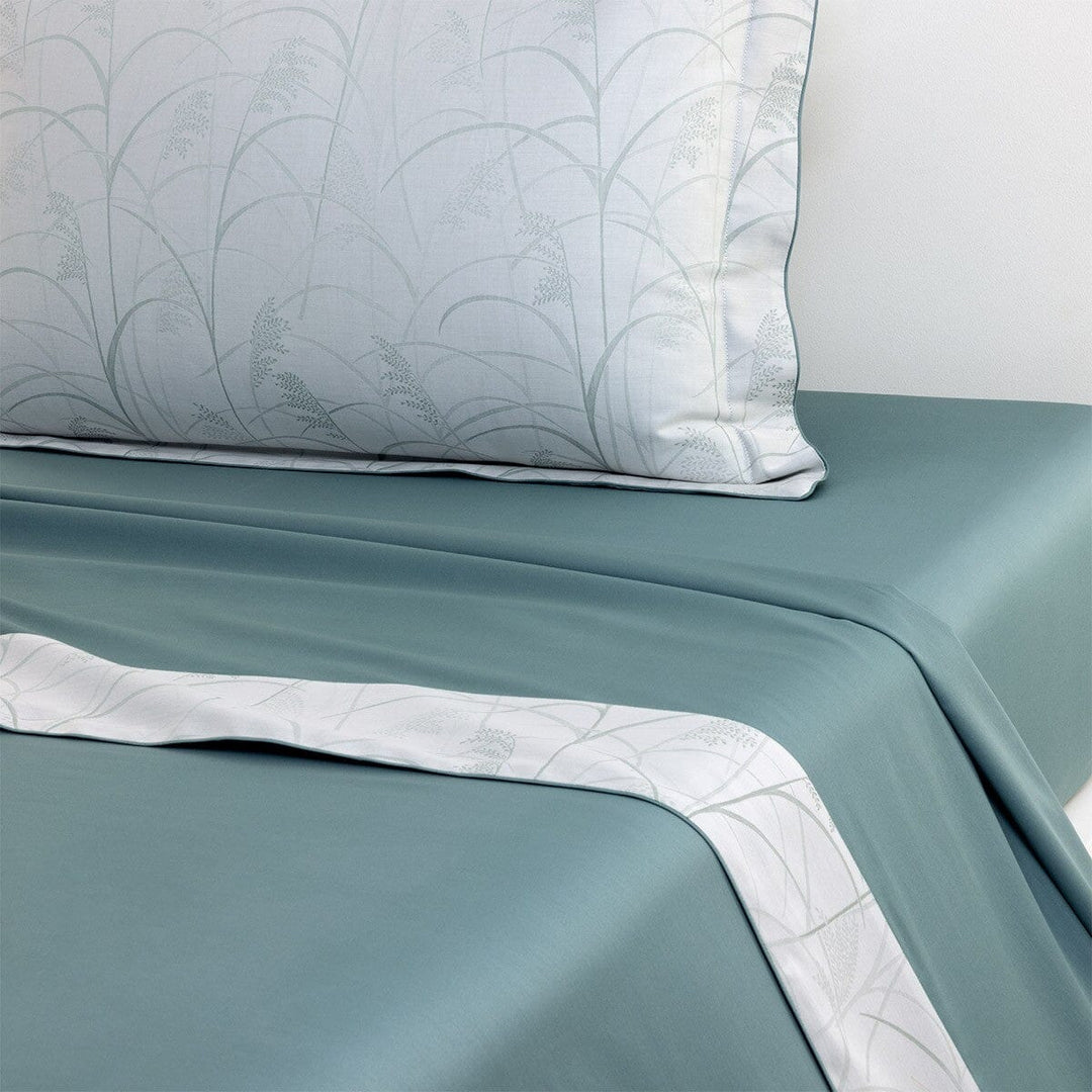 Graminee Flat Sheet Bedding Style Yves Delorme Full/Queen 