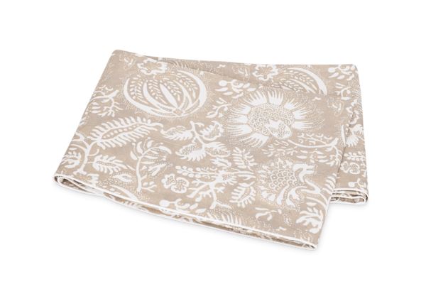 Granada Full/Queen Flat Sheet Bedding - Shams Matouk Dune 