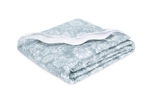 Granada King Quilt Bedding - Shams Matouk Hazy Blue 