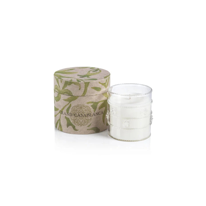Grand Casablanca Candle - Water Lotus Home Fragrance Zodax 6.5 oz 