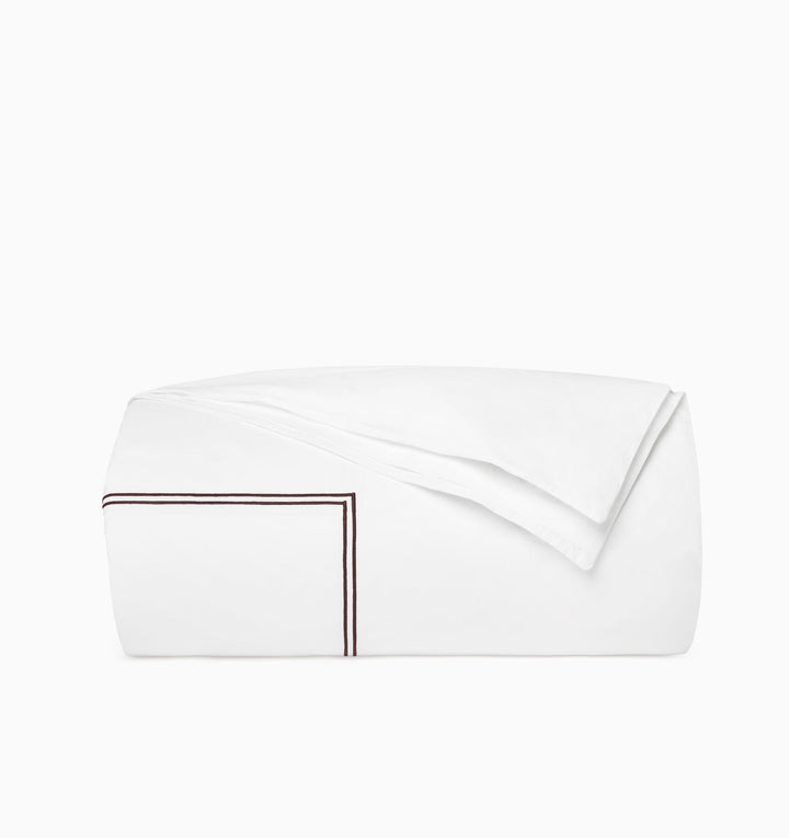 Grande Hotel Duvet Cover Bedding Style Sferra Mocha Twin 
