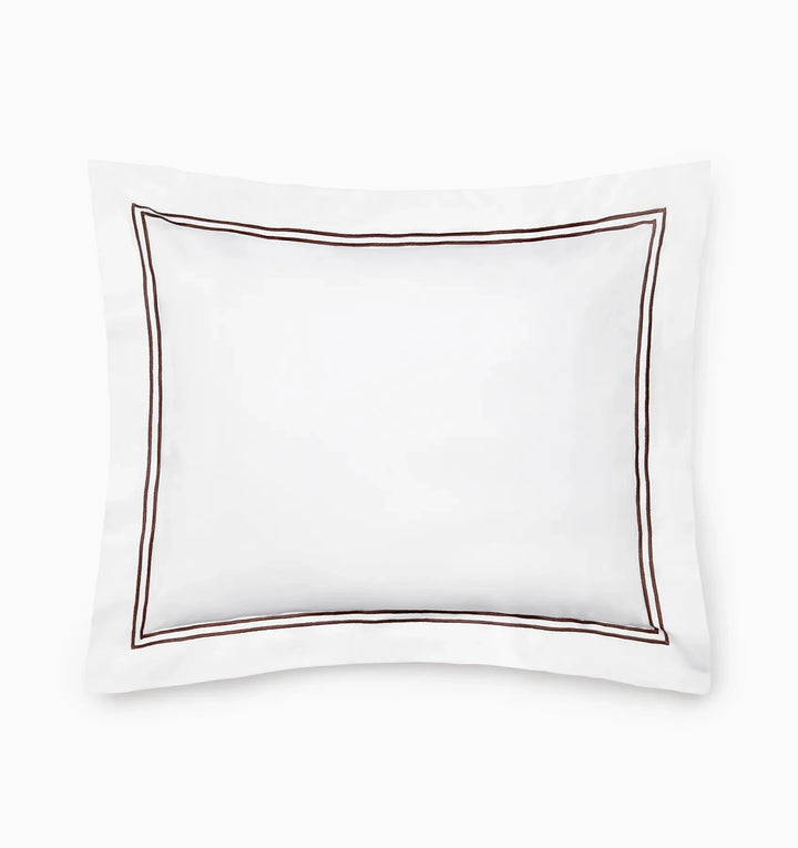 Grande Hotel Sham Bedding Style Sferra Mocha Boudoir 