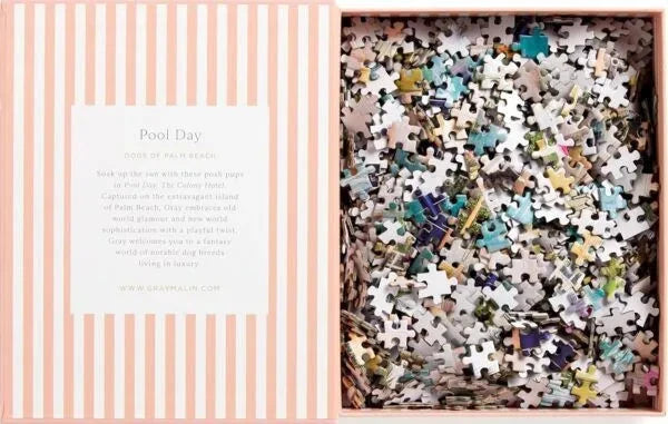 Gray Malin Palm Beach – 1000 Piece Book Puzzle Games Chronicle Books 