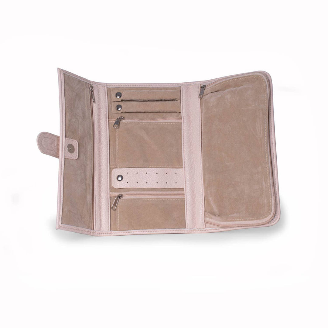 Hayley Jewelry Clutch - Cream BeyBerk International 