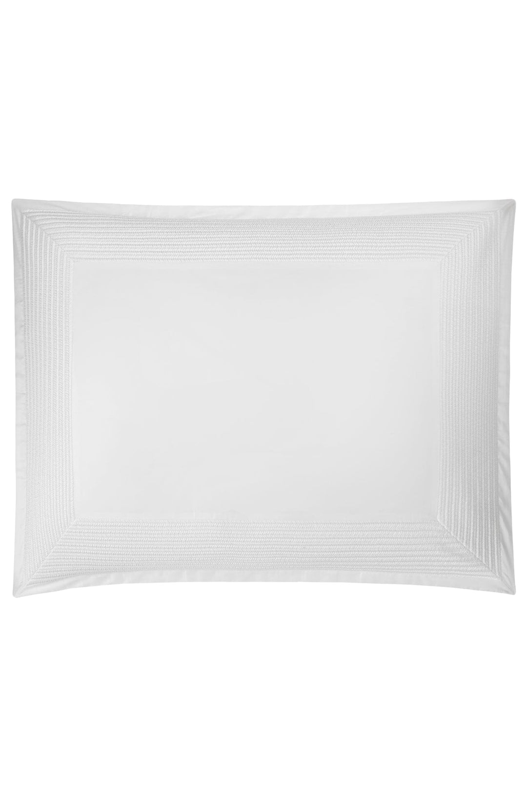 Herron King Sham Bedding Style Bovi White 