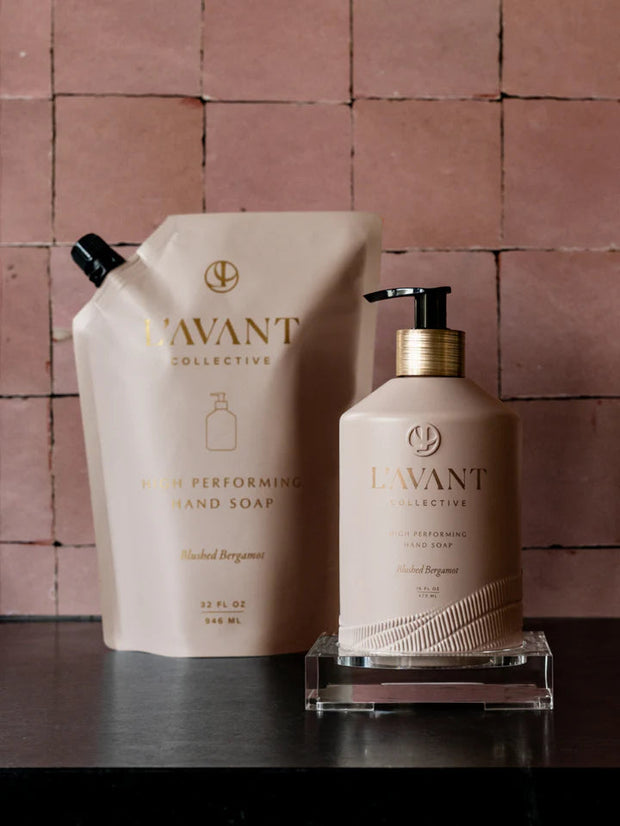 High Performing Hand Soap Refill Blushed Bergamot Fine Cleaning Products L'avant Collection 