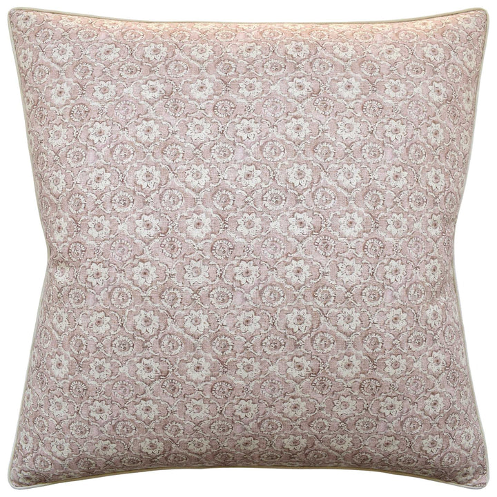 Holly Trellis Pillow Decorative Pillow Ryan Studio Blush 22x22 