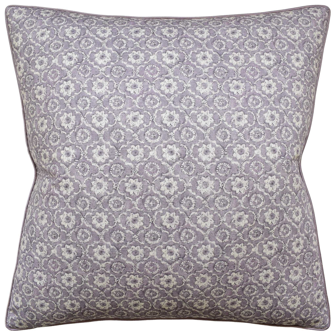 Holly Trellis Pillow Decorative Pillow Ryan Studio Lavender 22x22 