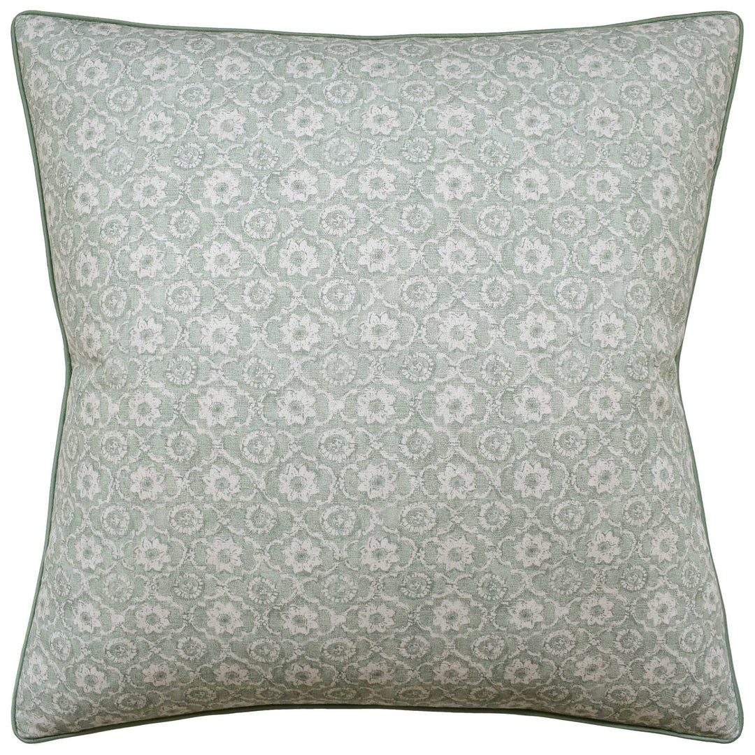 Holly Trellis Pillow Decorative Pillow Ryan Studio Sage 22x22 