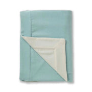 Hudson Alpaca Throw Throw Alicia Adams Aqua/Ivory 